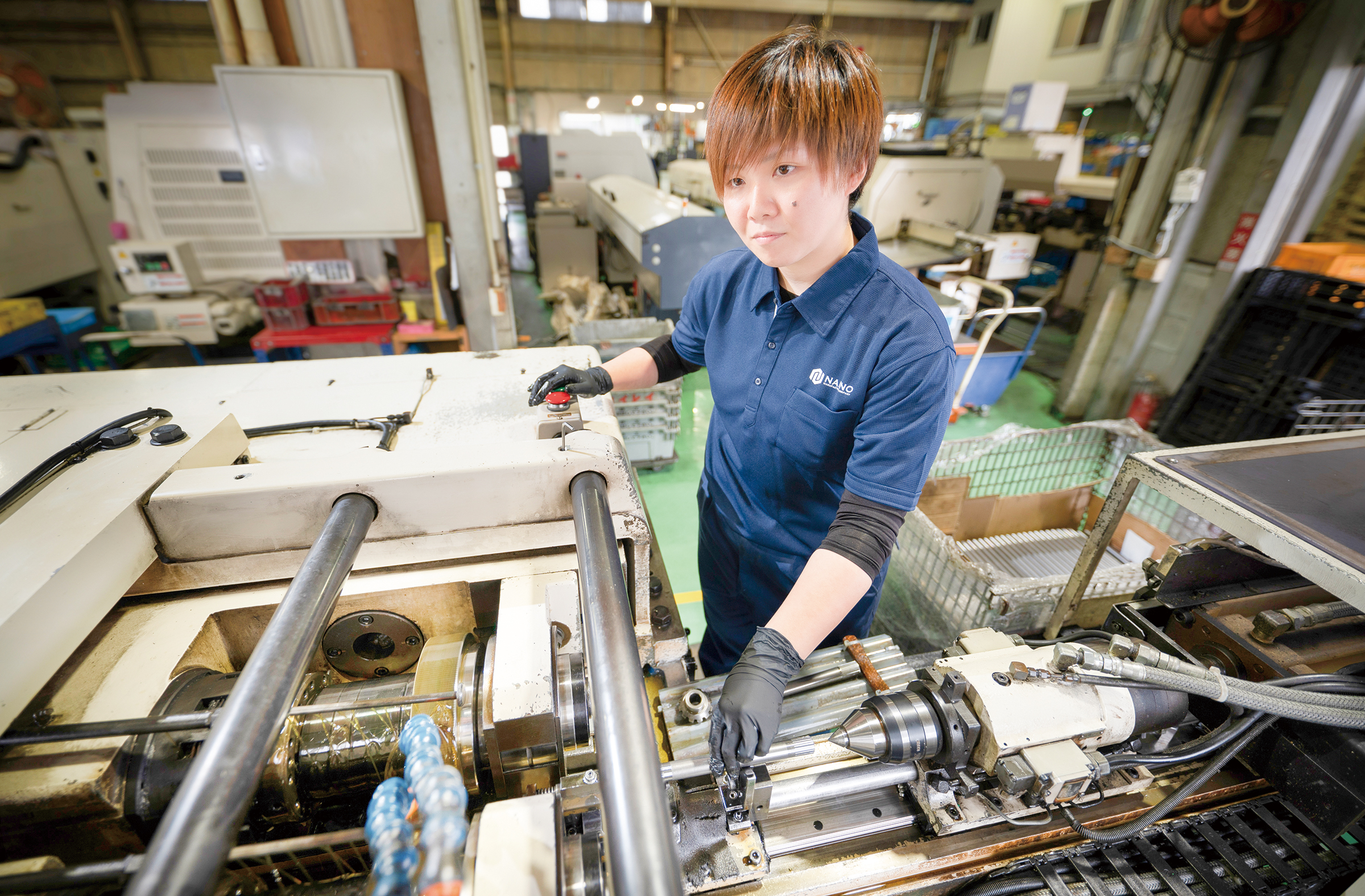 南野製作所の工場